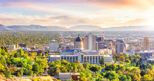 view of salt lake city