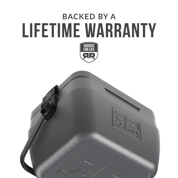 Rugged Road 25 Outdoor Hard Cooler | Lightweight & Durable