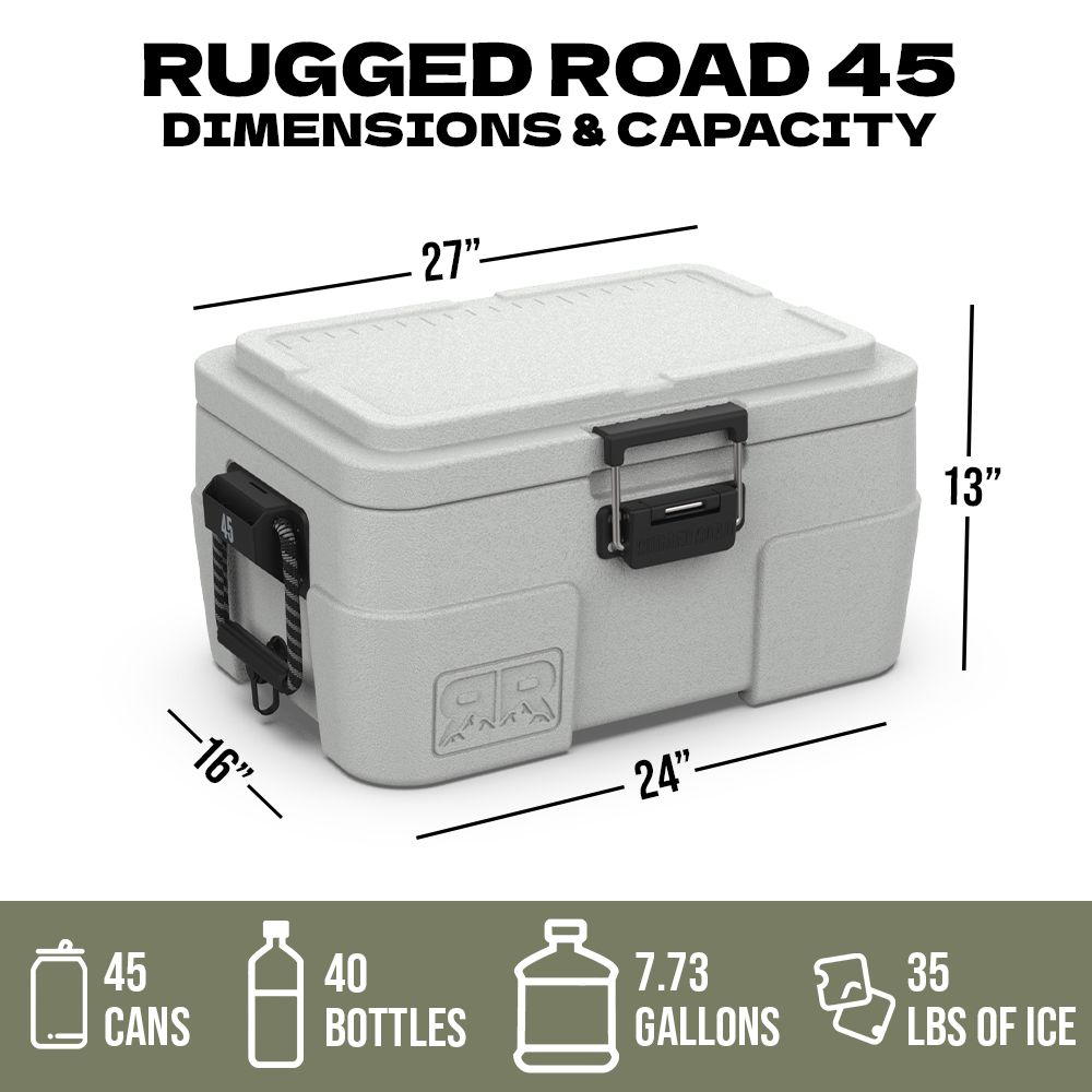 Rugged Road 65 Cooler-Blue Steel
